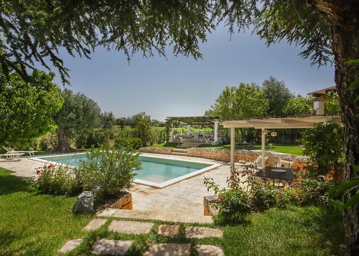Villa Td Dimora Di Genna Trulletto With Lush Garden Pool Castellana Grotte