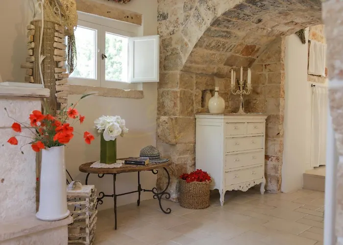 Td Dimora Di Genna Trulletto With Lush Garden Pool Villa