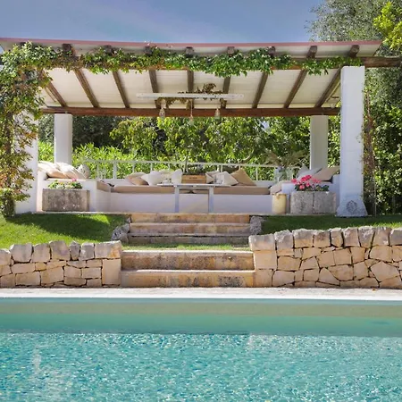 Td Dimora Di Genna Trulletto With Lush Garden Pool Villa